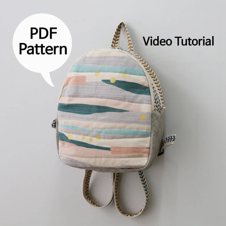 Smol Backpack PDF Sewing Pattern – PuntillasYNudos