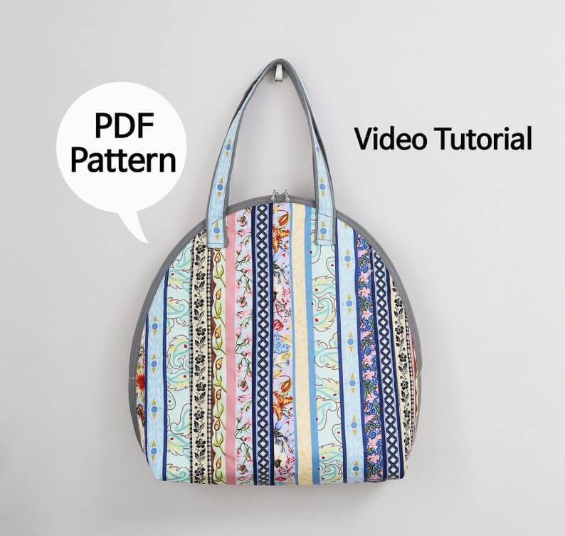 free tote bag sewing pattern to download pdf