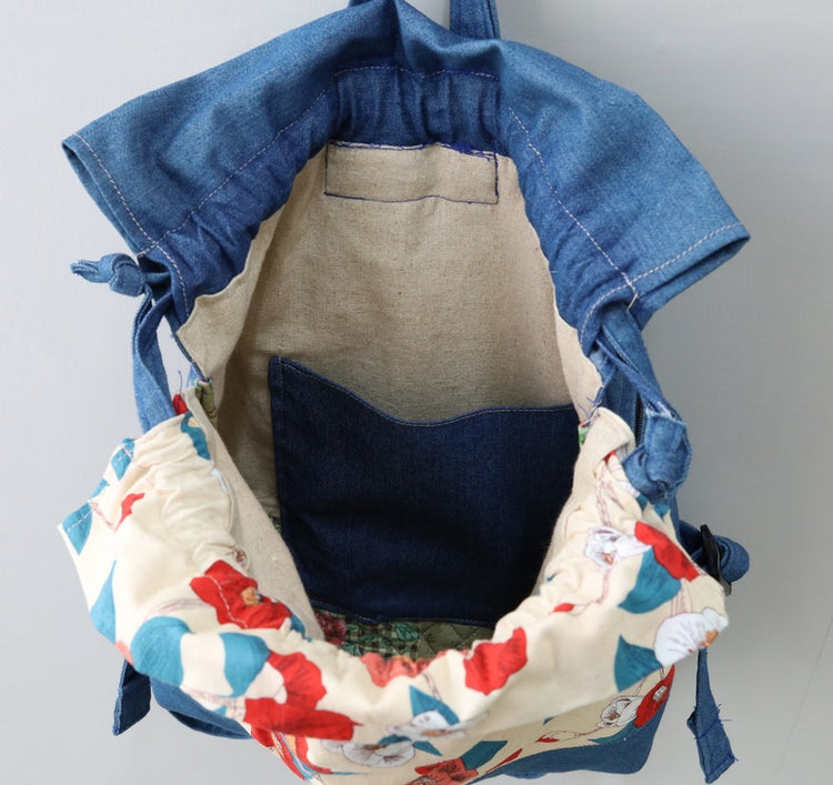 Backpack PDF Sewing Pattern,Small Rucksack pattern, pdf, 2 sizes, Inst