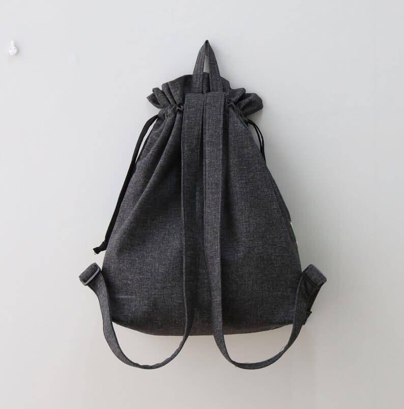 How to make a Drawstring backpack – Free PDF pattern – allsewpetite