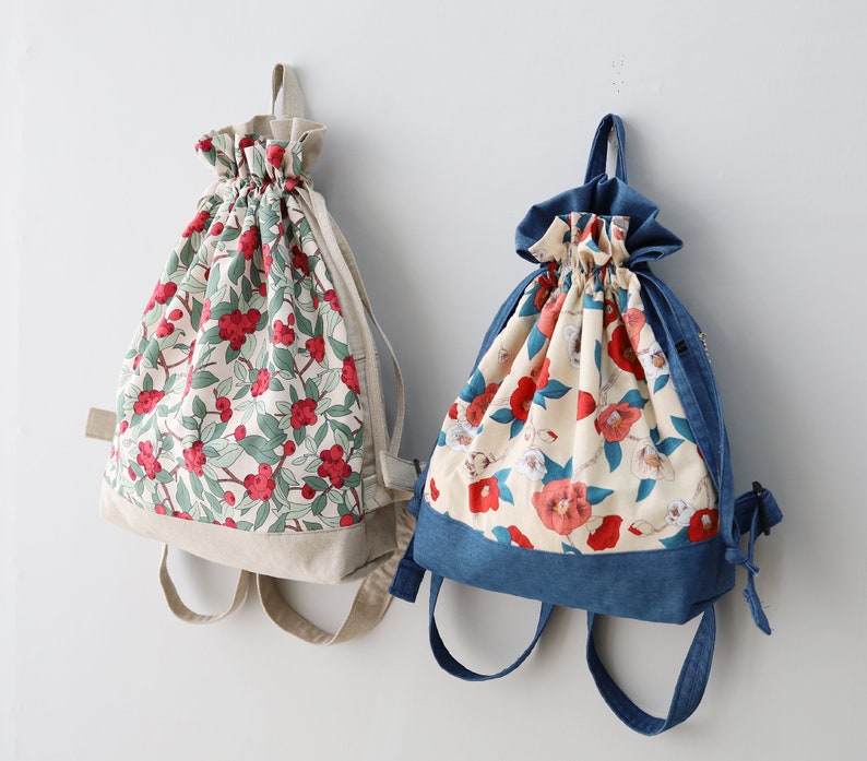 Digital Goods Sewing Patterns,Sewing Pattern Backpack PDF,Small Rucksack pattern