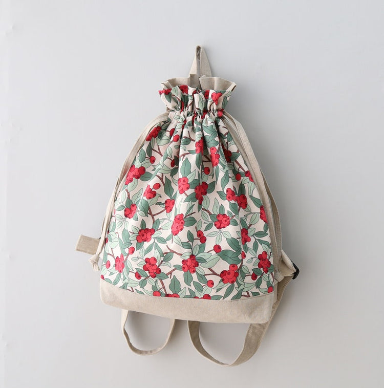 Small Rucksack With Pattern Digital Goods Sewing Patterns,Sewing Pattern Backpack PDF,Small Rucksa