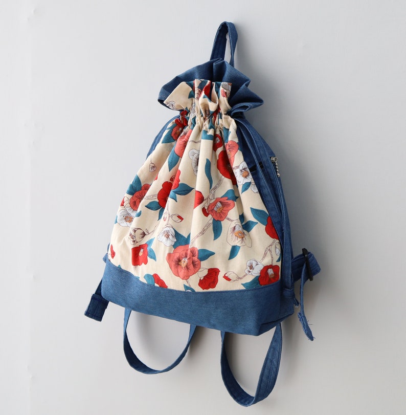 Simple Rucksack Pattern Digital Goods Sewing Patterns,Sewing Pattern Backpack PDF,Small Rucksa