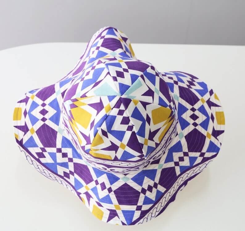 Digital Goods Sewing Patterns,Sun Hat PDF Pattern, Beach Hat Pattern,