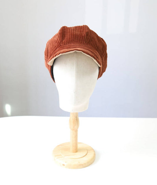 Digital Goods, Sewing Patterns,Newsboy Hat PDF,7 sizes, 8-panel cap, Newsboy Cap, Flat Cap