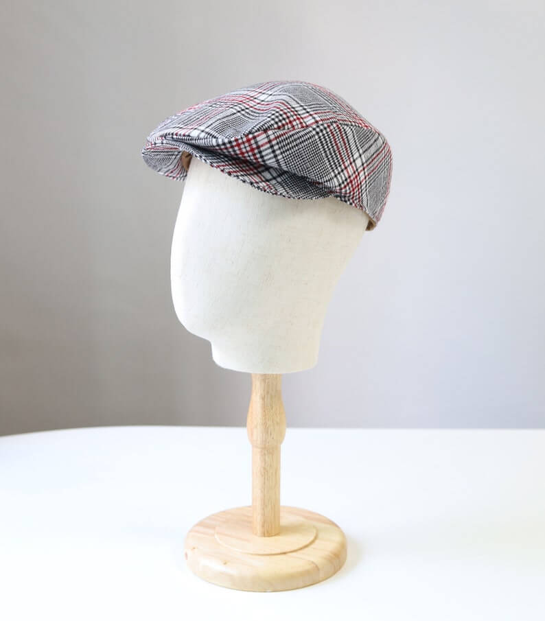 Digital Goods, Sewing Patterns,Flat Cap Pattern, PDF, 7 Sizes, Irish flat cap, Baker Boy Hat